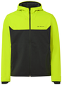 VAUDE Heren Qimsa Hooded Softshell Jas II neon geel