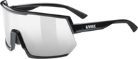 uvex Sportstyle 235 fietsbril Zwart / Spiegel Zilver