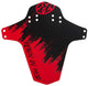 Reverse Mudfender MTB spatbord zwart/rood