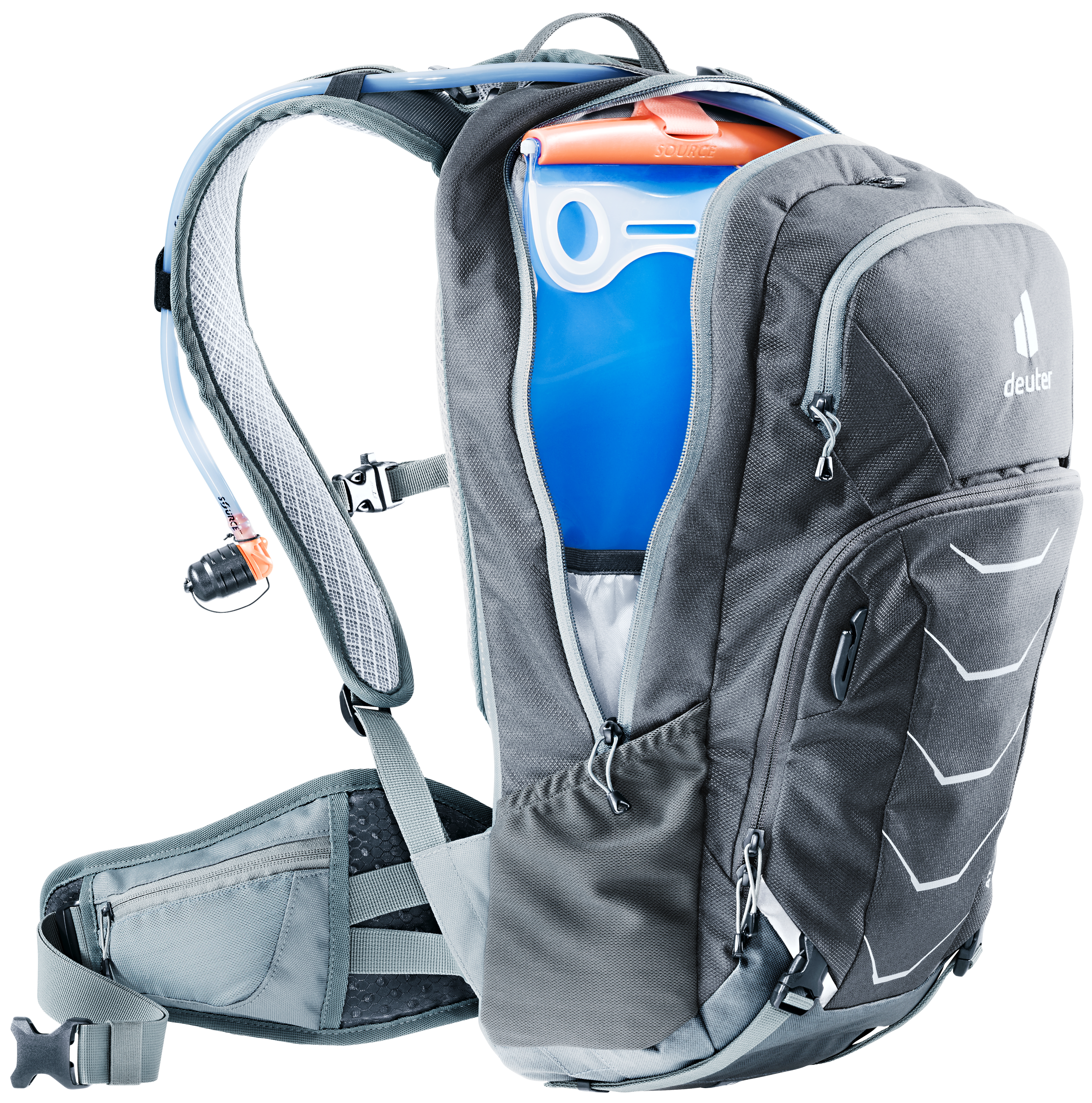 deuter Attack 16 fietsrugzak grijs