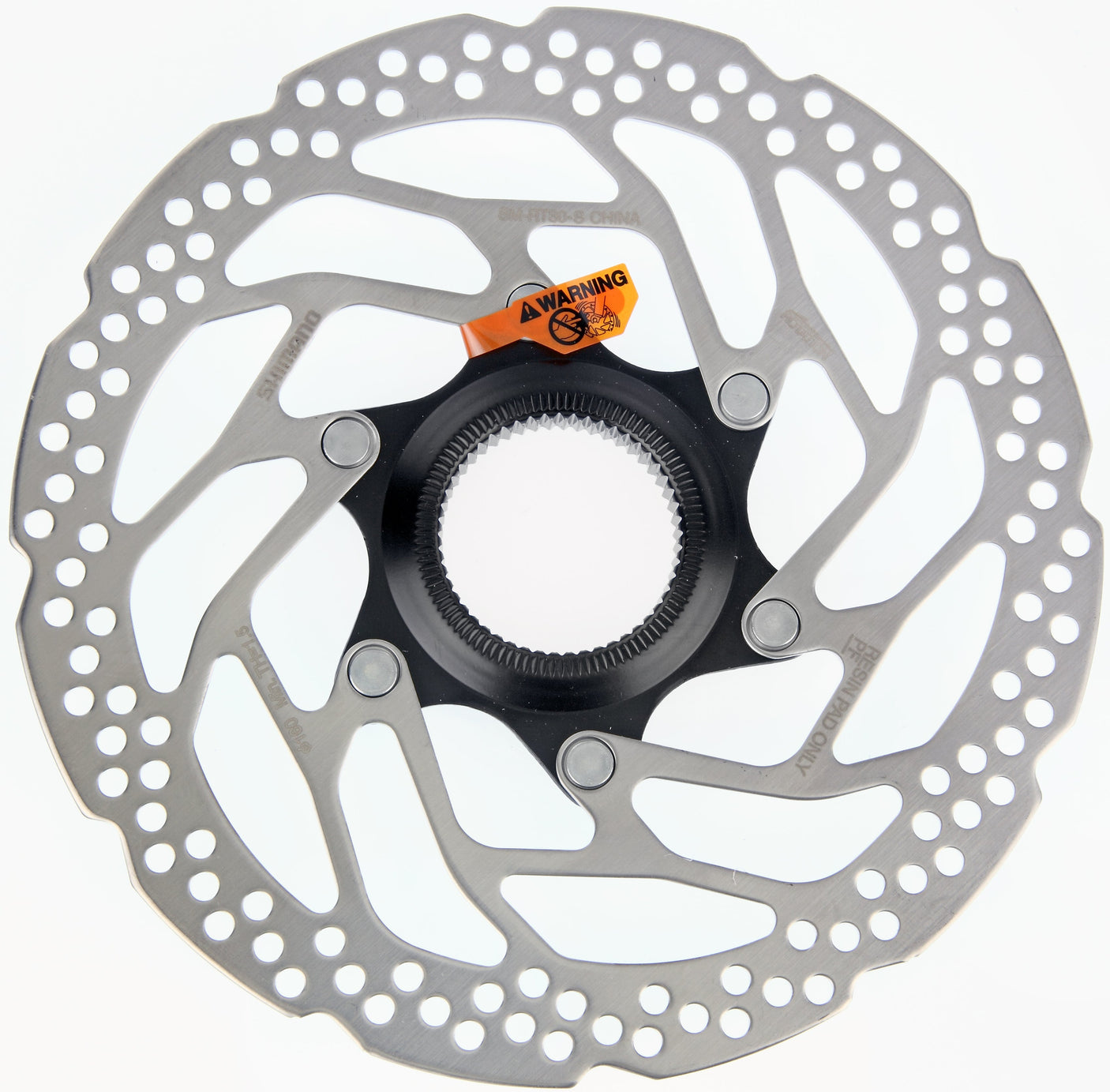 Shimano SM-RT30 remschijf met magnetische borgring 160 mm voor organische remblokken