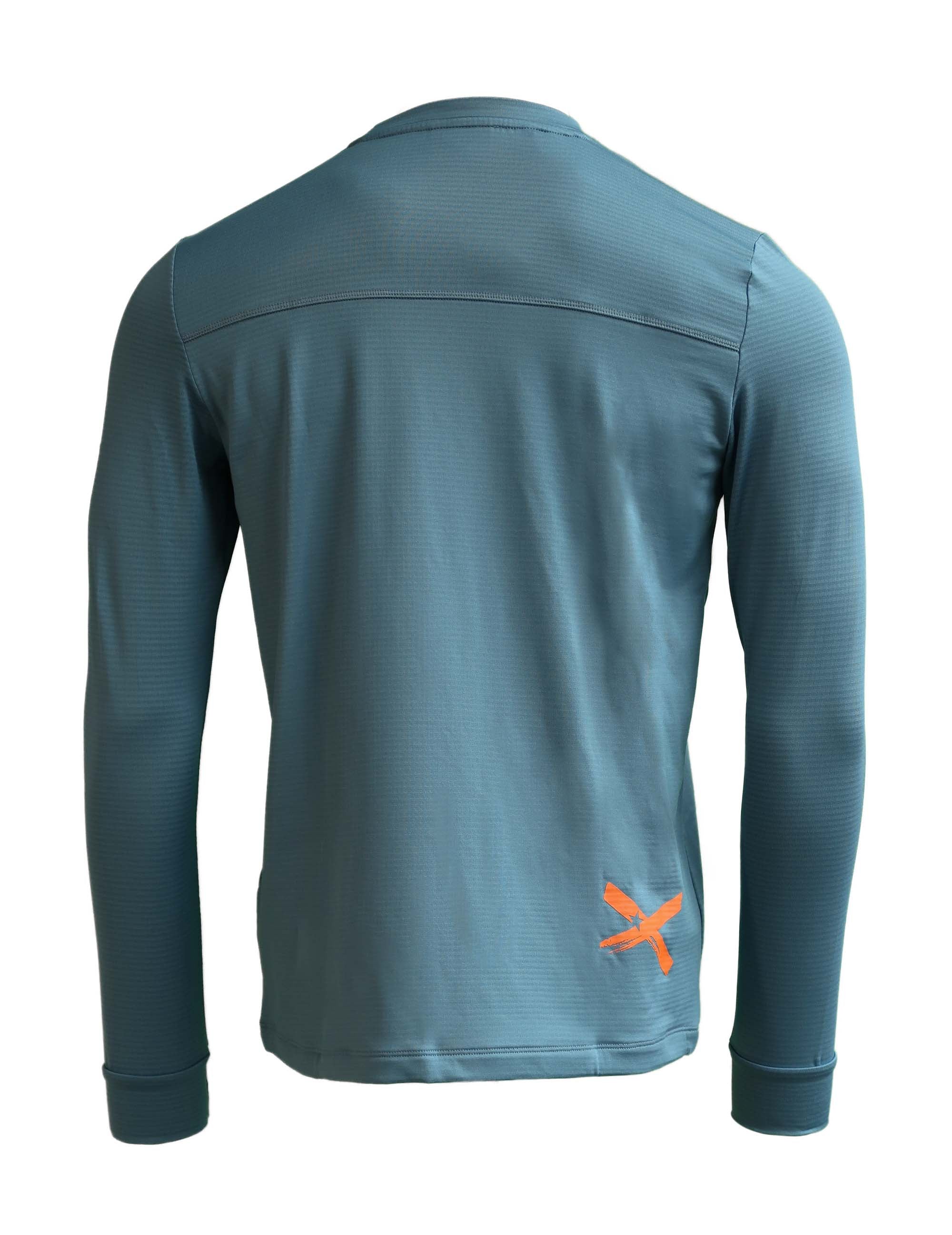 Zimtstern Crewz Shirt LS Heren Blue Steel
