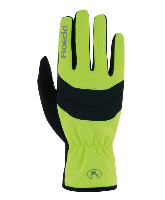 Roeckl Raiano handschoenen fluo geel