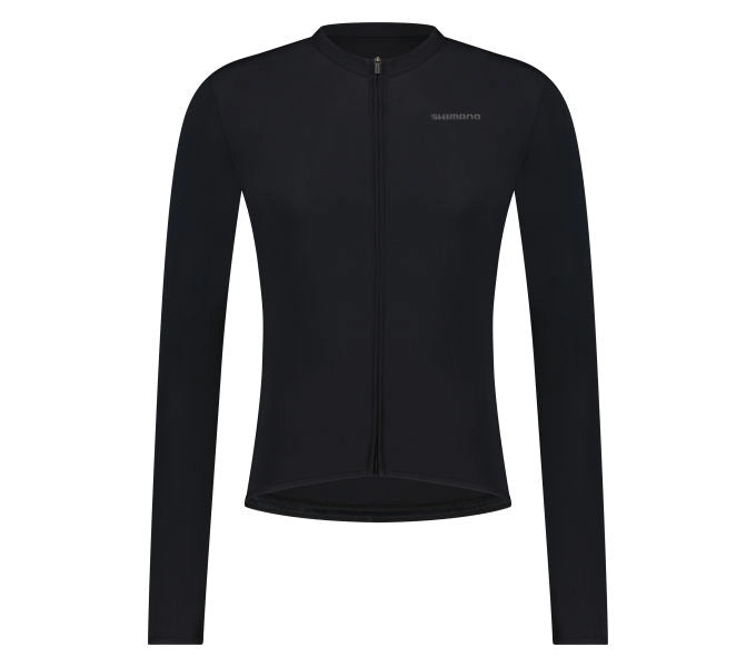 Shimano FUTURO Lange Mouw Fietsshirt Zwart