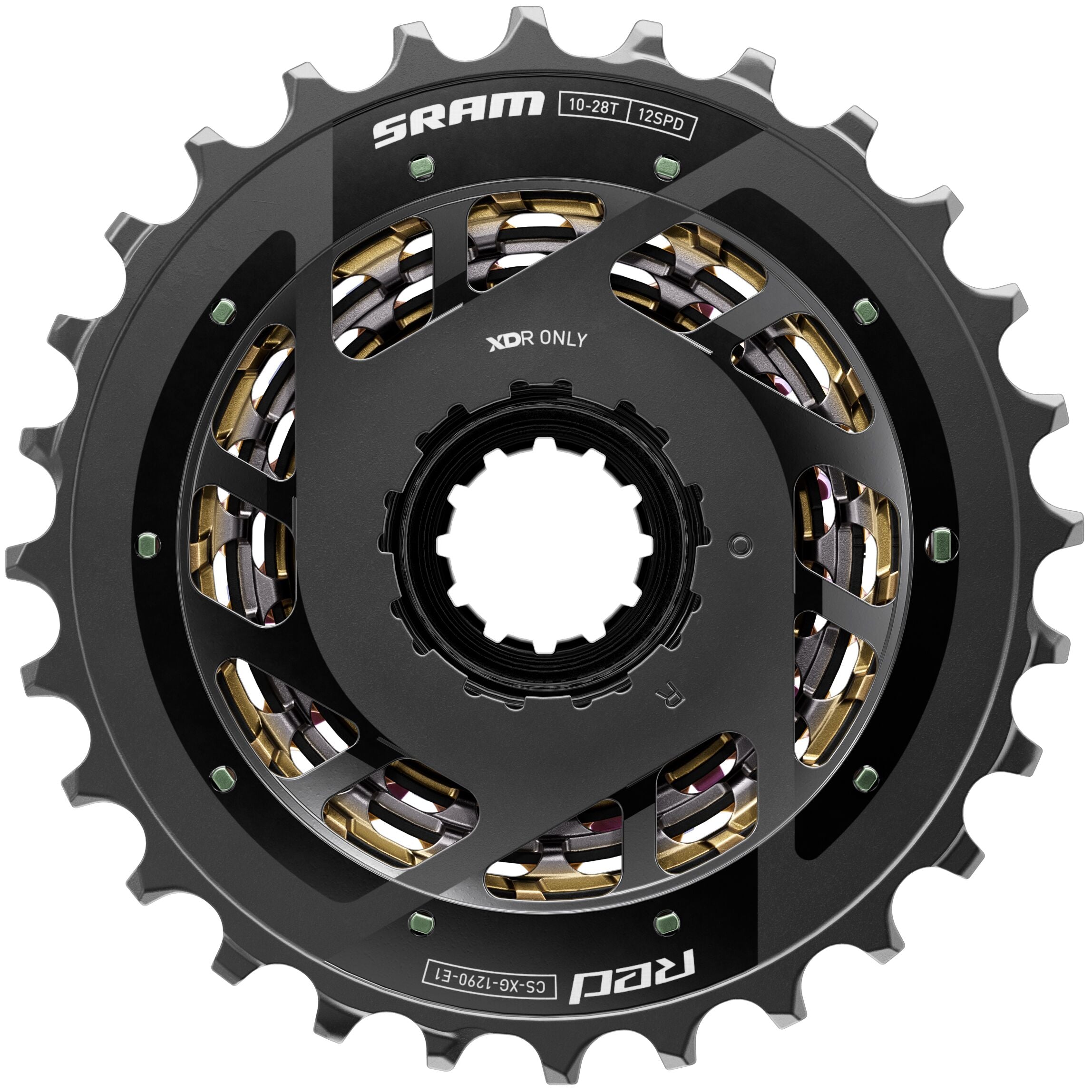 SRAM Cassette XG-1290 E1 X-Glide rainbow