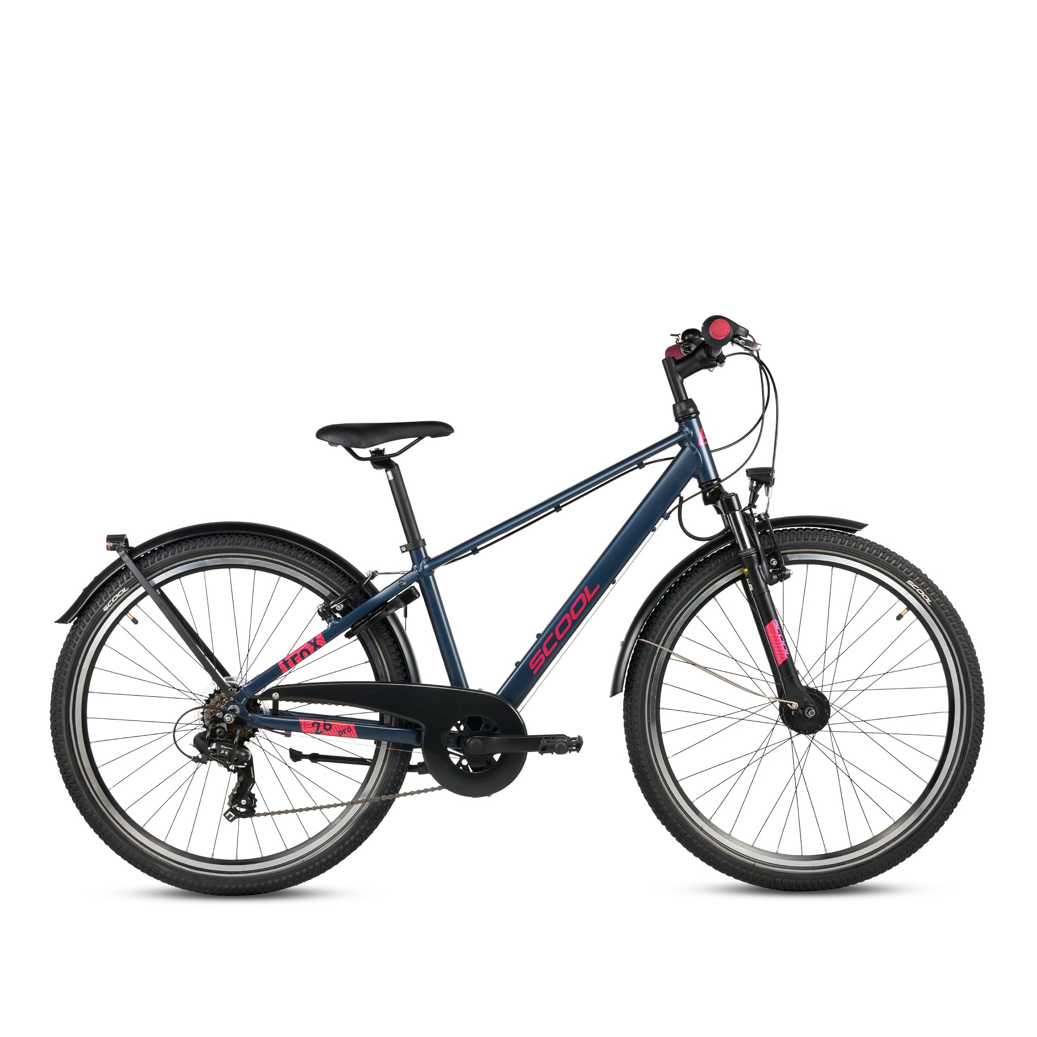 S'cool troX Pro 26-K7 Parel Nachtblauw/Roze