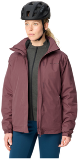 VAUDE Dames Escape Bike Warme Jas ruby dusk