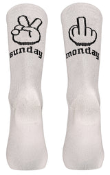 Northwave Sunday Monday Sokken Wit