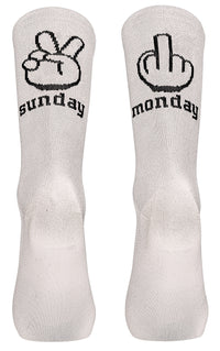 Northwave Sunday Monday Sokken Wit