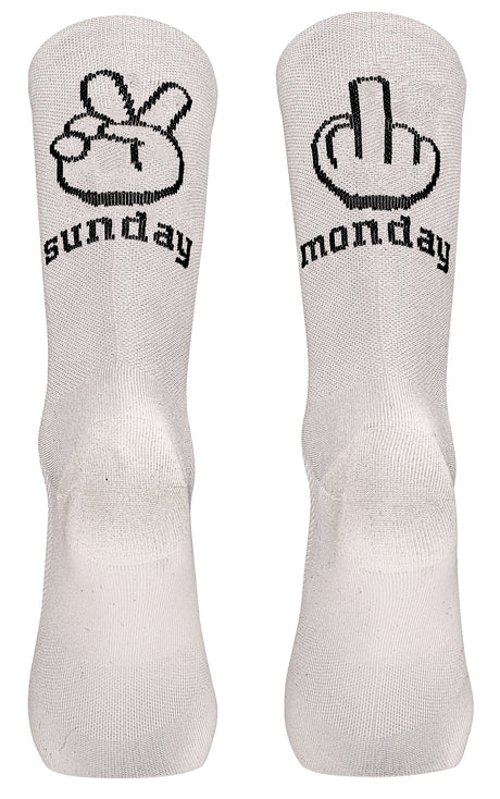 Northwave Sunday Monday Sokken Wit