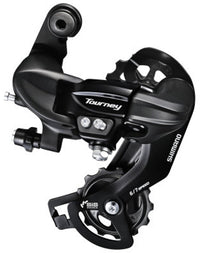 Shimano Tourney RD-TY300 achterderailleur 6/7-speed directe montage zwart – aktuelle Variante