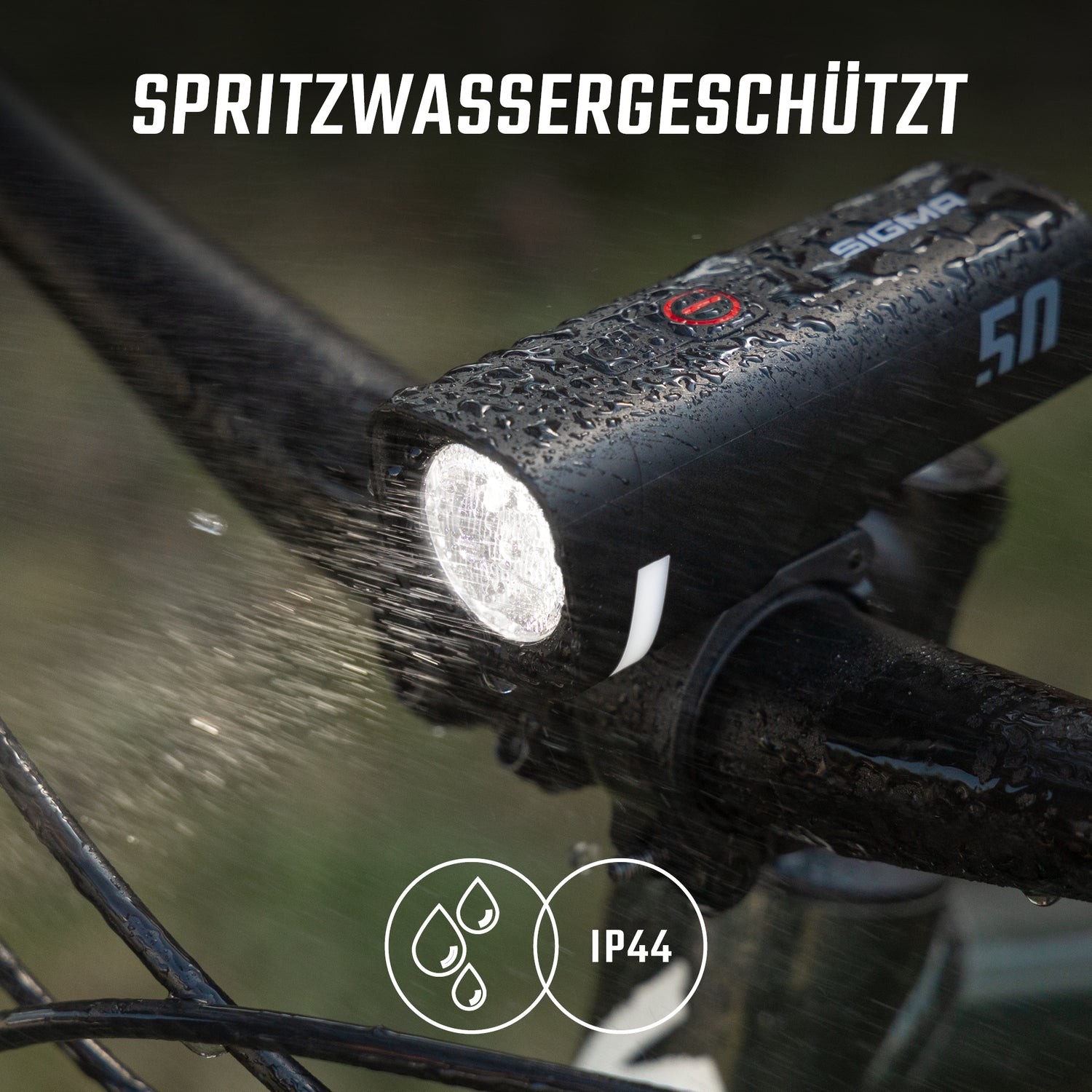 Sigma Aura 50 Voorlicht