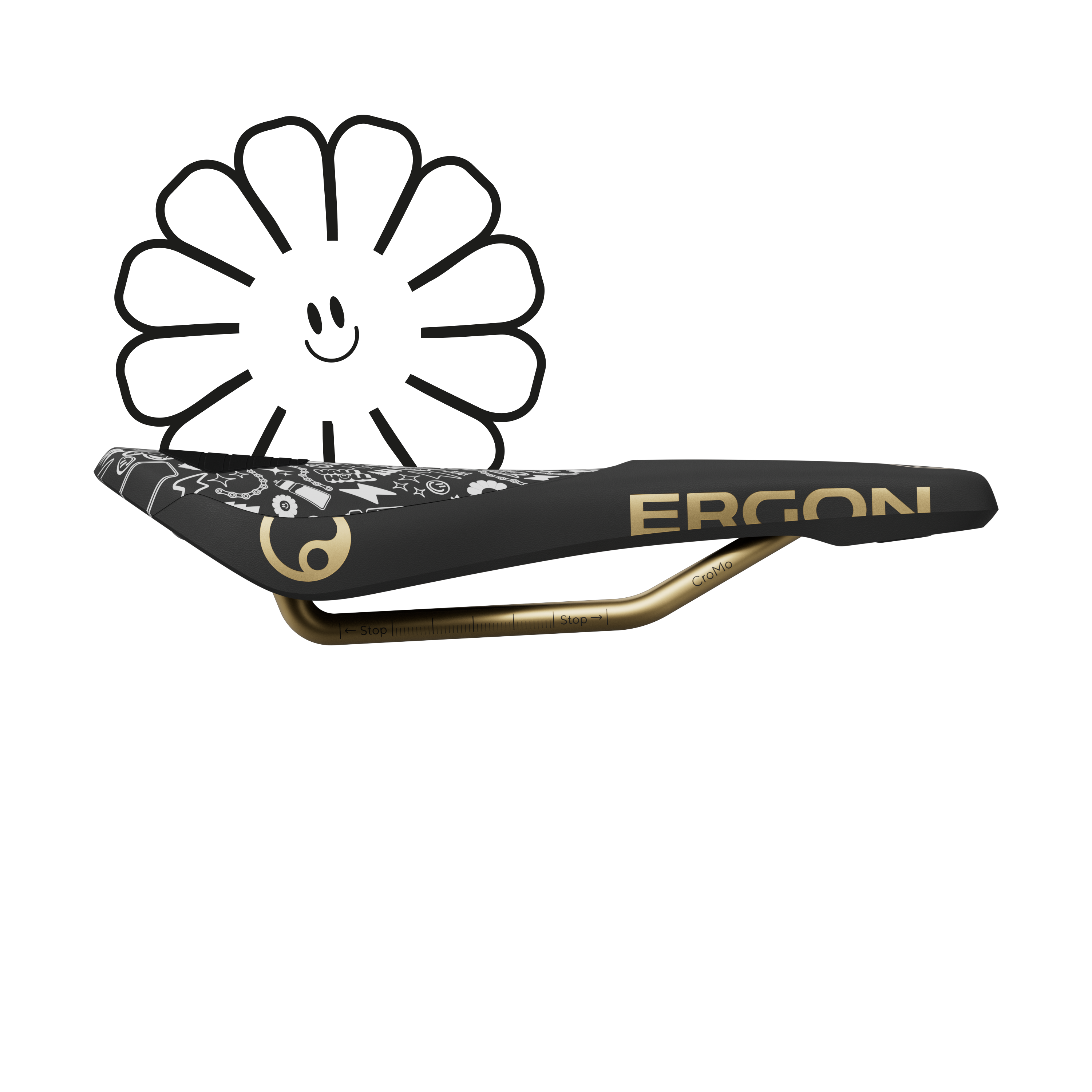Ergon SM Downhill Comp Vali Höll Editie Black