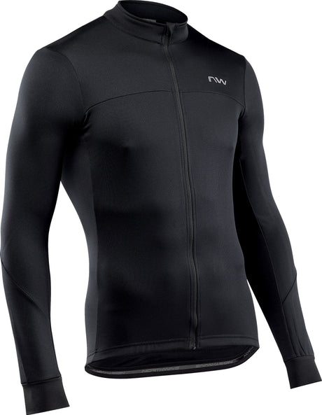 Northwave Force 2 Jersey LS Full Zip Zwart