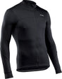 Northwave Force 2 Jersey LS Full Zip Zwart