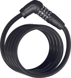 ABUS Numero 5510C spiraalkabelslot 180cm zwart