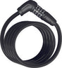ABUS Numero 5510C spiraalkabelslot 180cm zwart