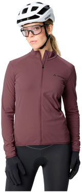 VAUDE Dames Matera LS Tricot II robijnschemering