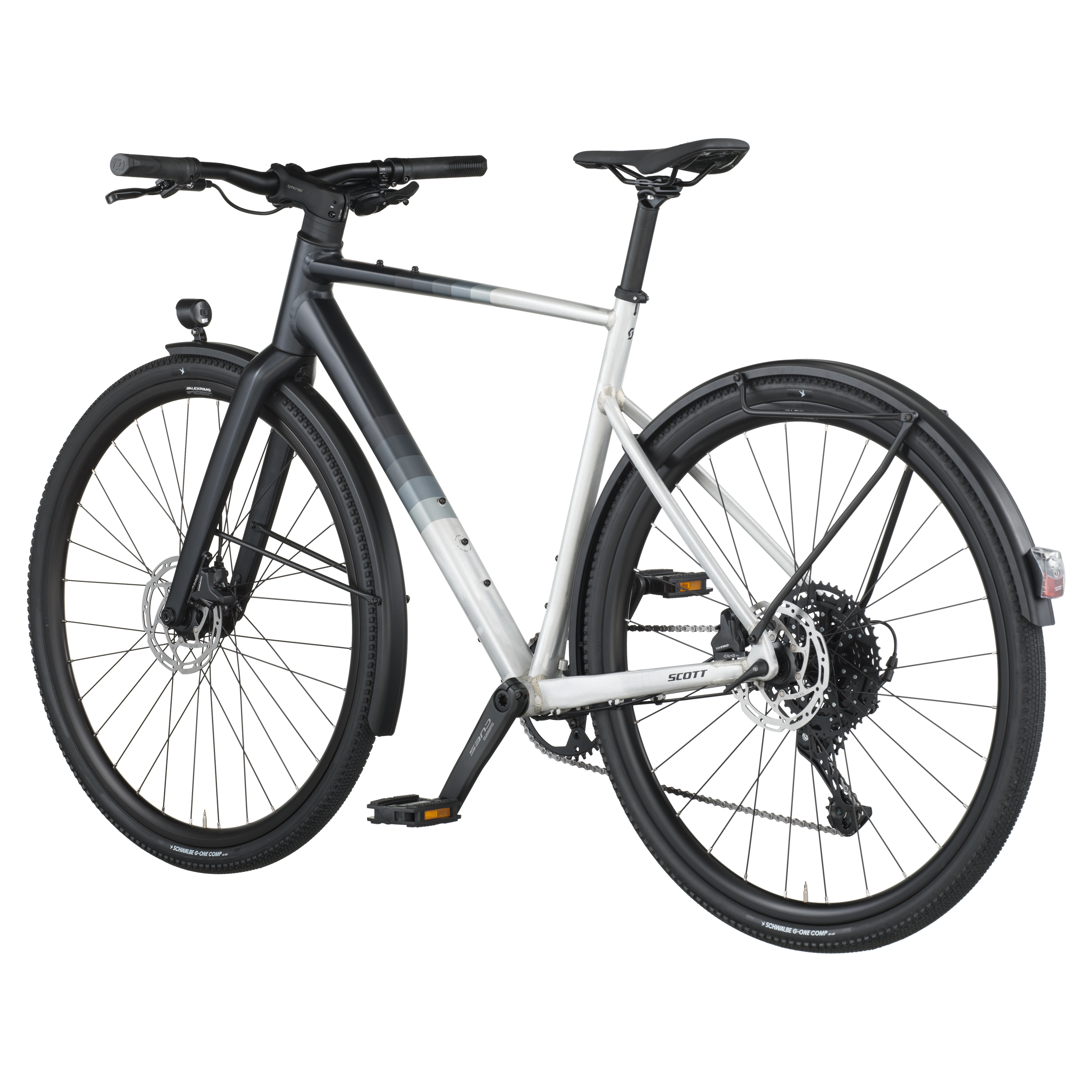 Scott Metrix 20 EQ aluminium zilver/zwart