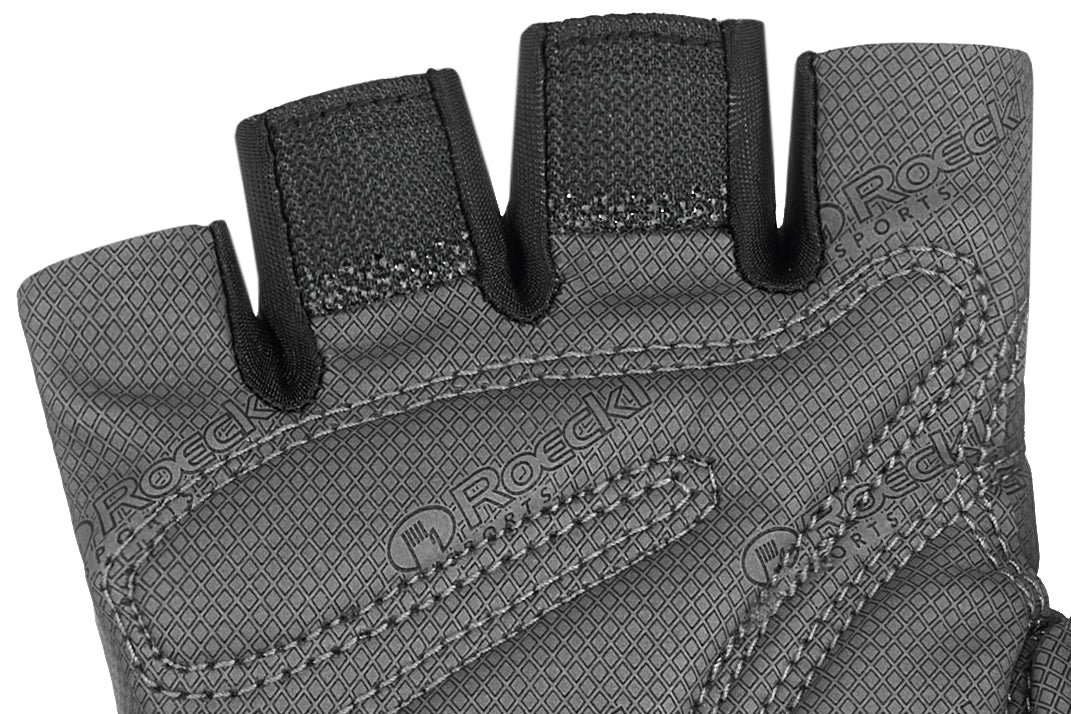 Roeckl Busano handschoenen Black Shadow/kiwi
