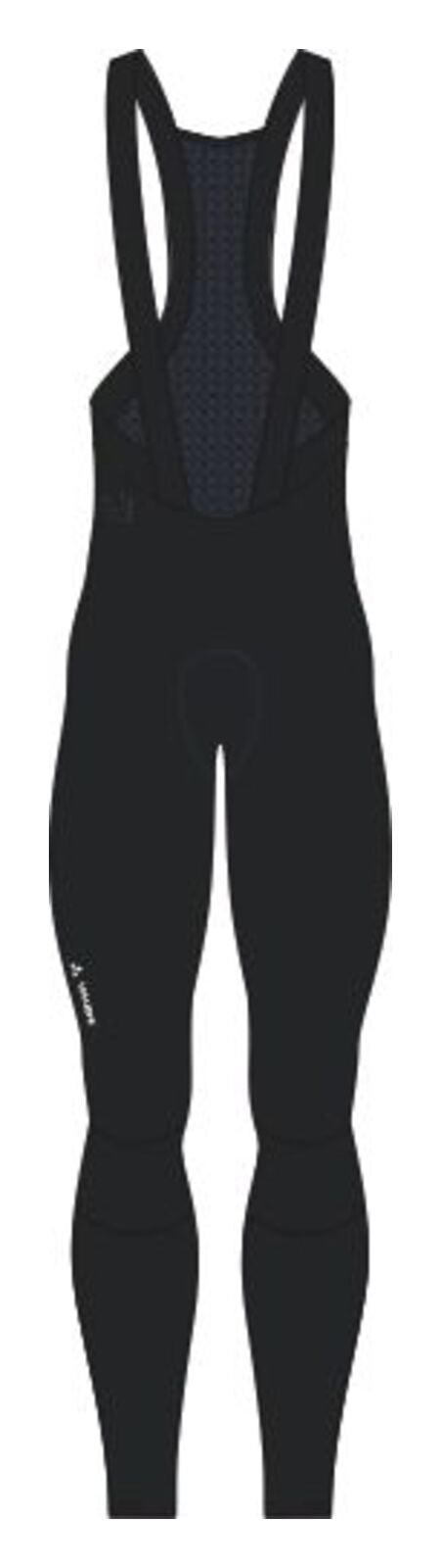 VAUDE Kuro Warm Bib Tights Heren zwart