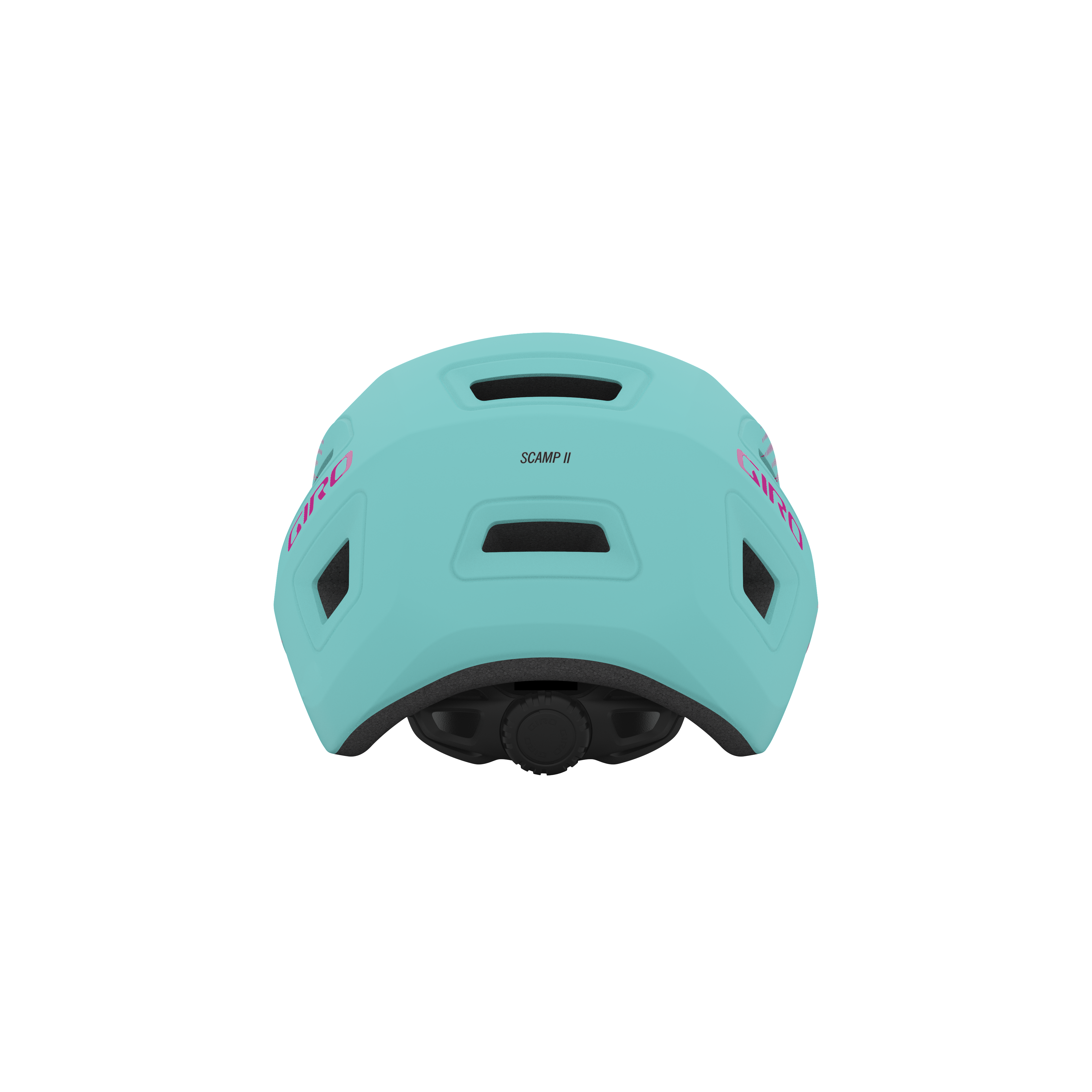 Giro Scamp II helm mat teal/roze towers