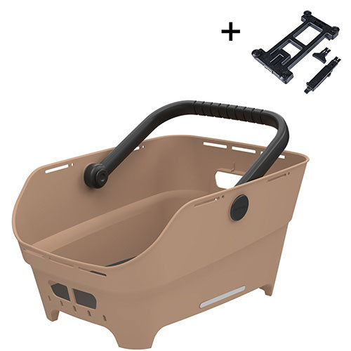 Basil Bagagedragermand CENTO NEO MIK 2.0 Bagagedragermand zand