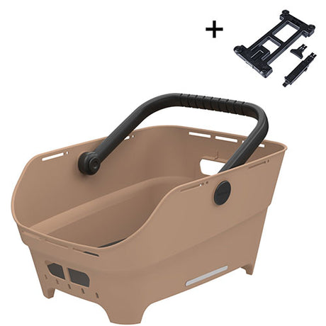 Basil Bagagedragermand CENTO NEO MIK 2.0 Bagagedragermand zand