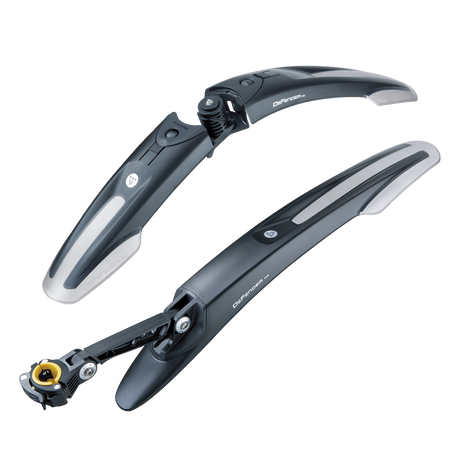 Topeak Defender M1/M2 spatbordenset grijs/zwart