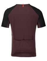 VAUDE Kuro II Korte mouwen shirt heren rood/zwart