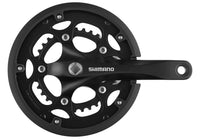 Shimano FC-RS200 crankstel 50x34 8-speed zwart – aktuelle Variante