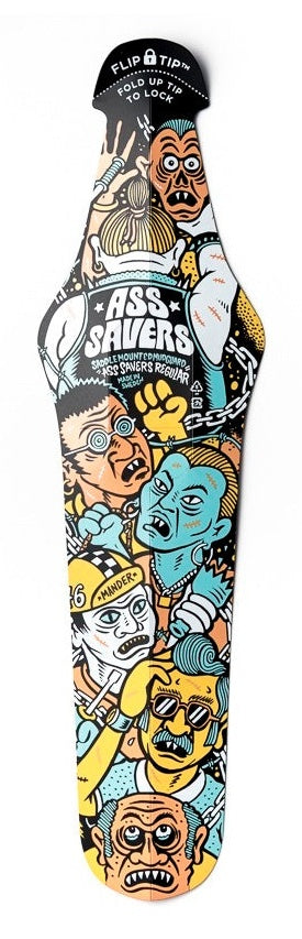 Ass Savers ASR-1 spatbord Regular voor zadel monster mayhem