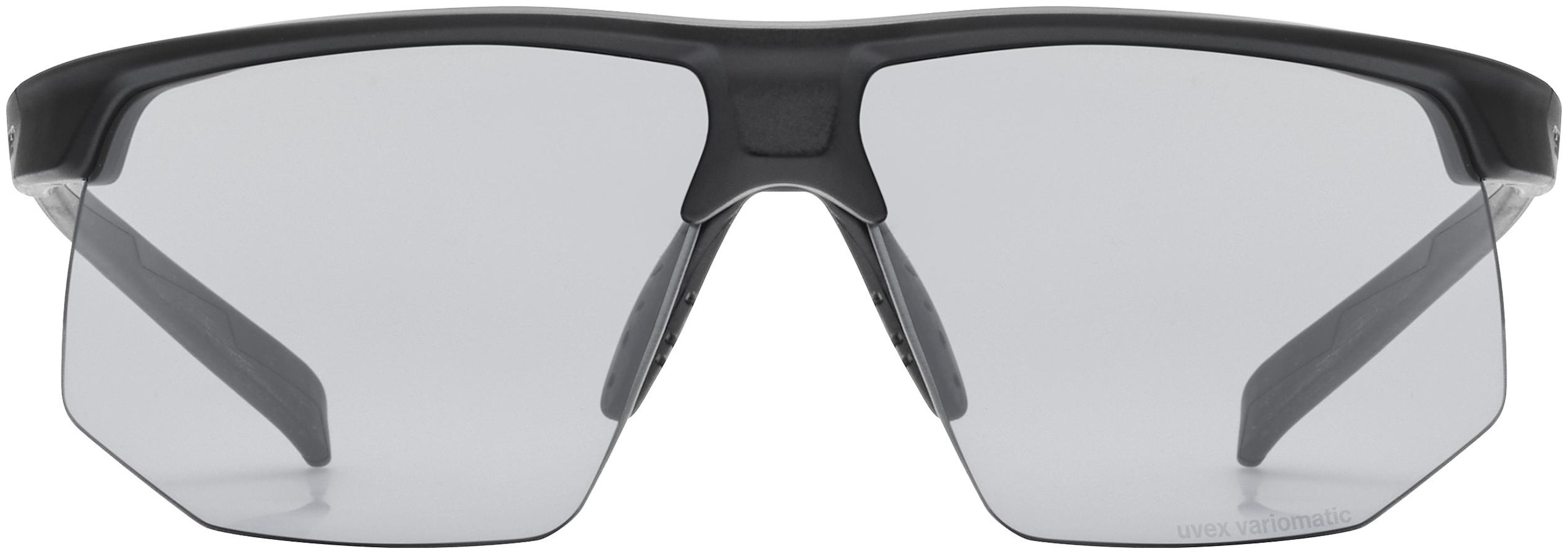 uvex Aerios V fietsbril Zwart Mat / Smoke