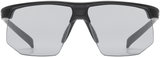 uvex Aerios V fietsbril Zwart Mat / Smoke