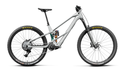 Orbea WILD LT M20 Smooth Zilver (Mat) - Escape Groen C. View (Glans)