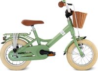 Puky YOUKE Classic Alu (2025) | 12 inch kinderfiets | retro groen – aktuelle Variante