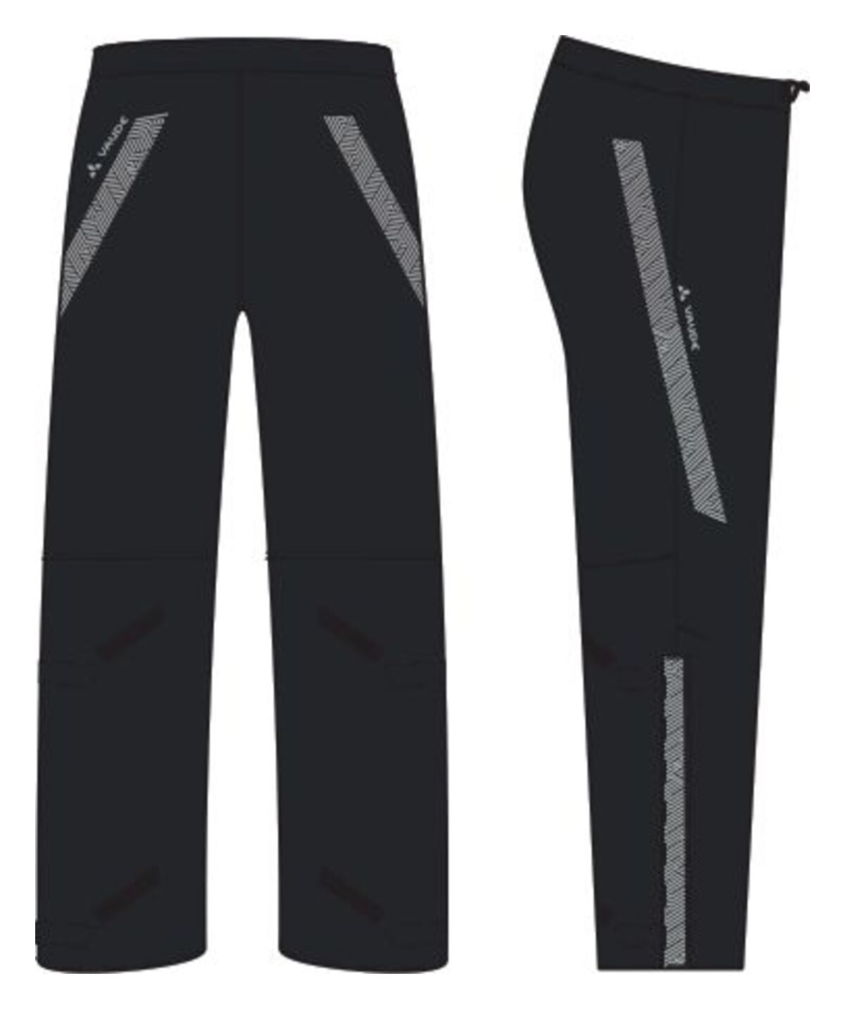 VAUDE Luminum Pants II Dames zwart