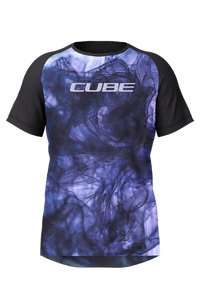 Cube MTB jersey ARTLINE korte mouw blue´n´black – aktuelle Variante