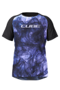 Cube MTB shirt ARTLINE korte mouw blue´n´black