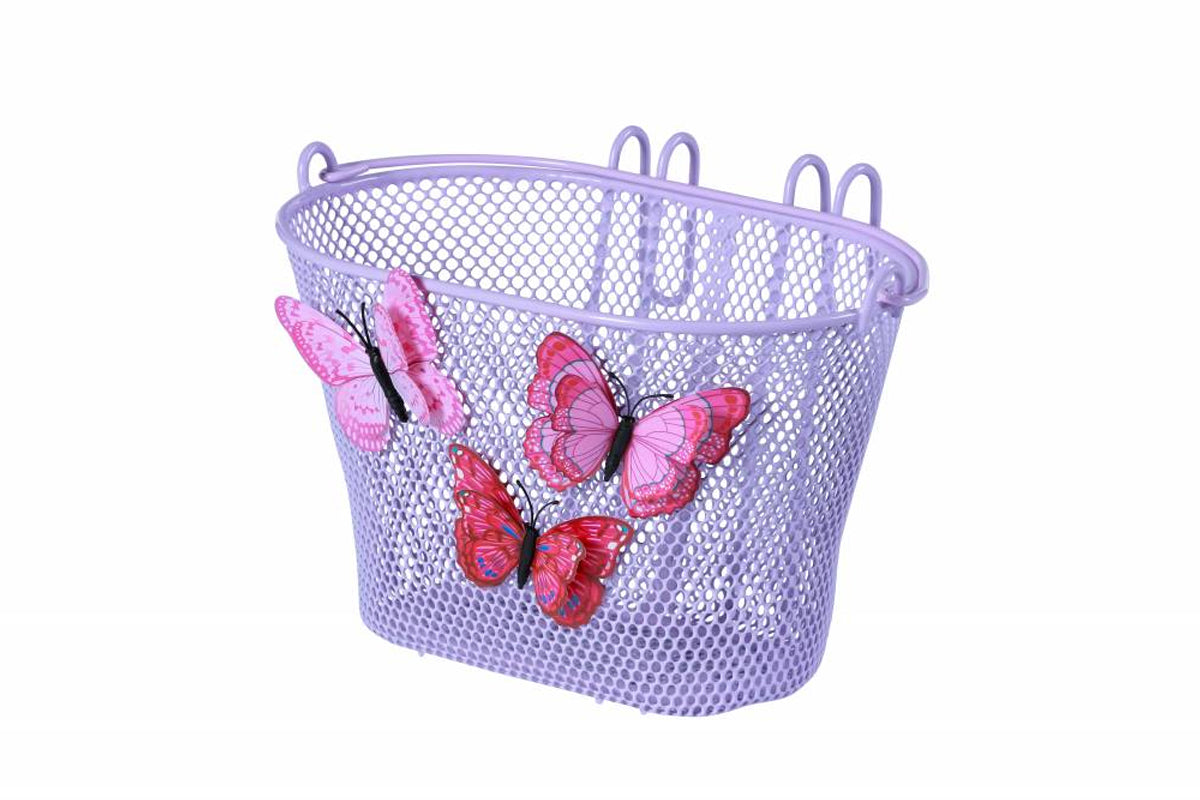 Basil Jasmin fietsmand kinderen paars