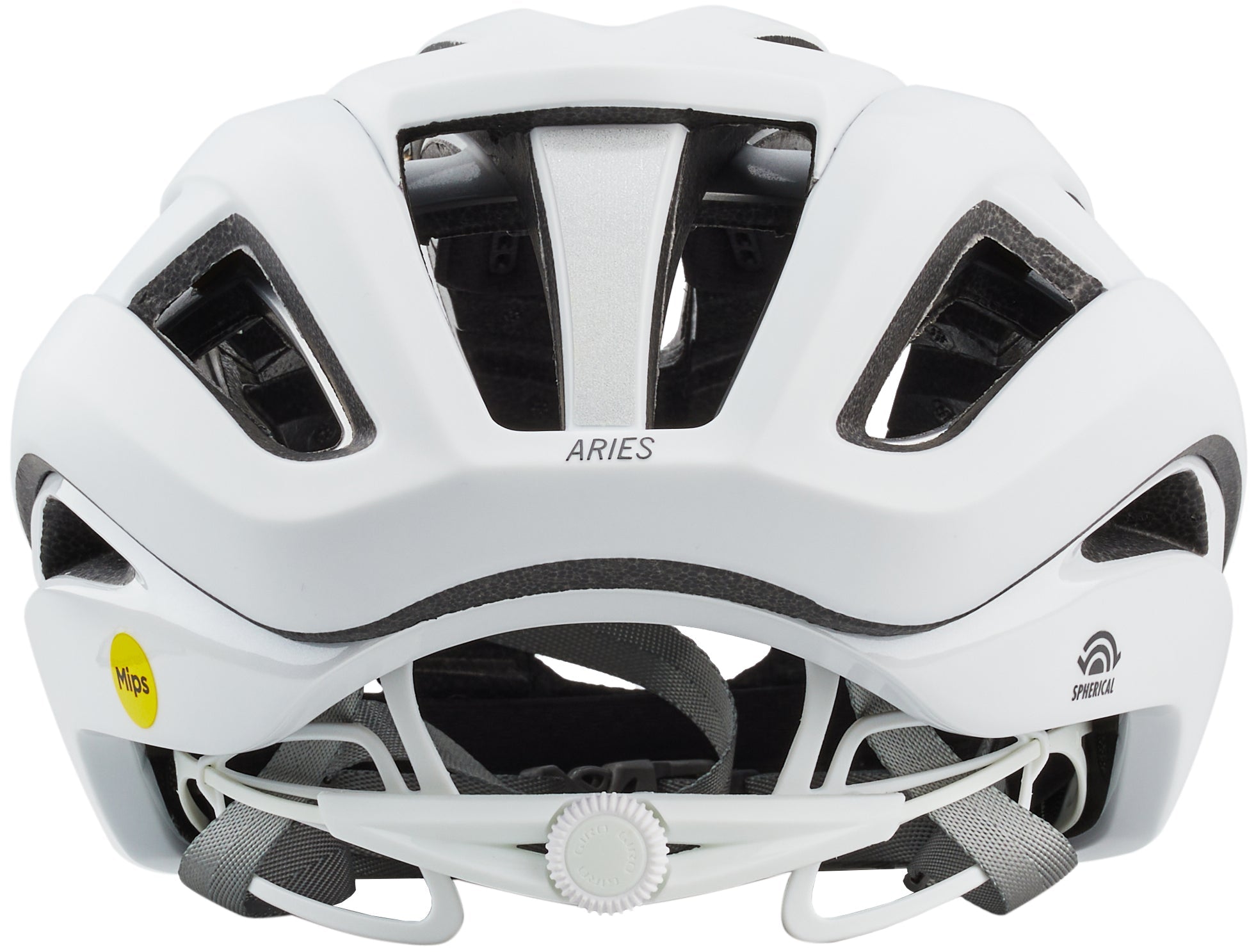 Giro Aries Sferische helm mat wit