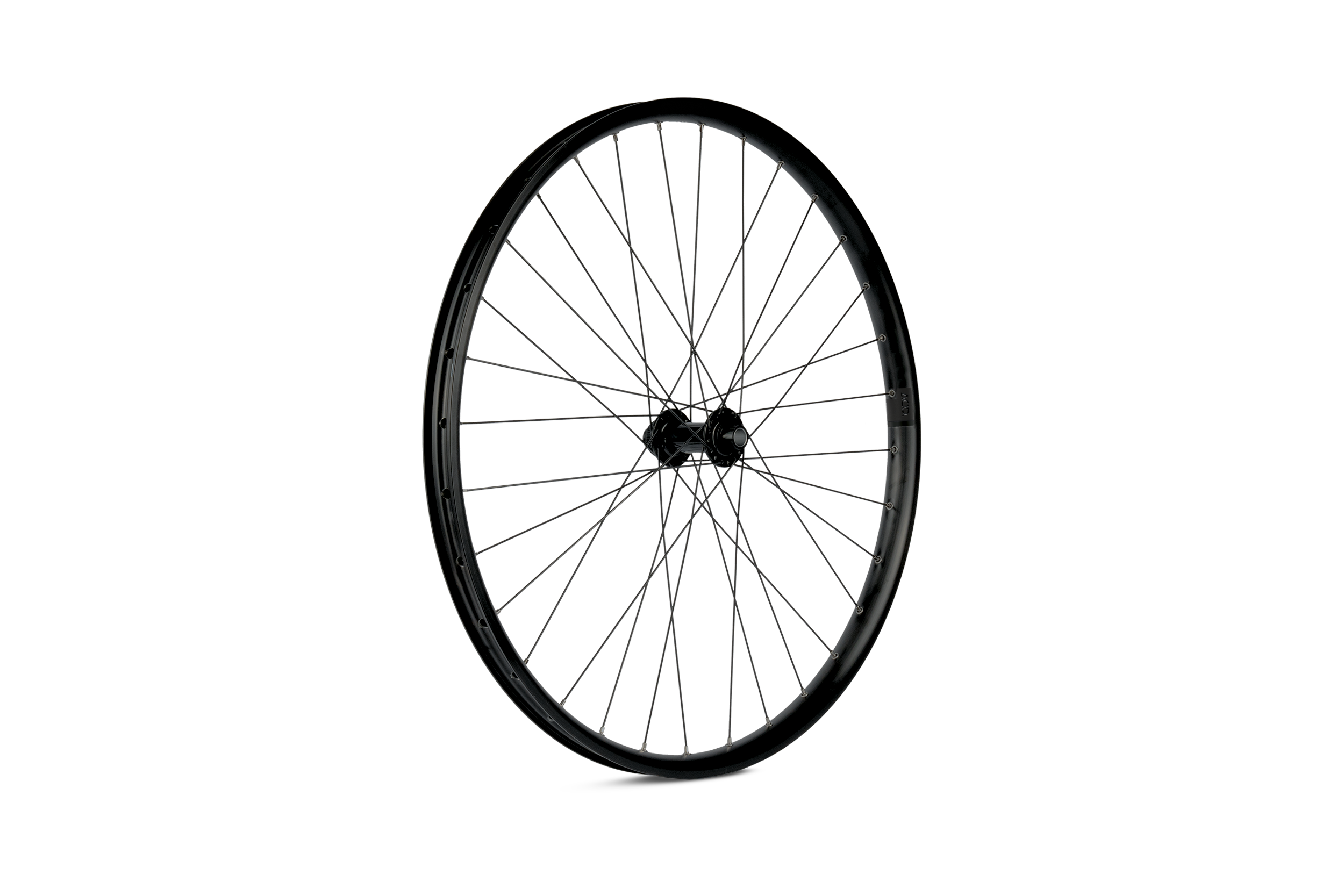 ACID Voorwiel Gravel Race HPA 622x25 12x100 TA J-Bend CL 28H zwart, wit