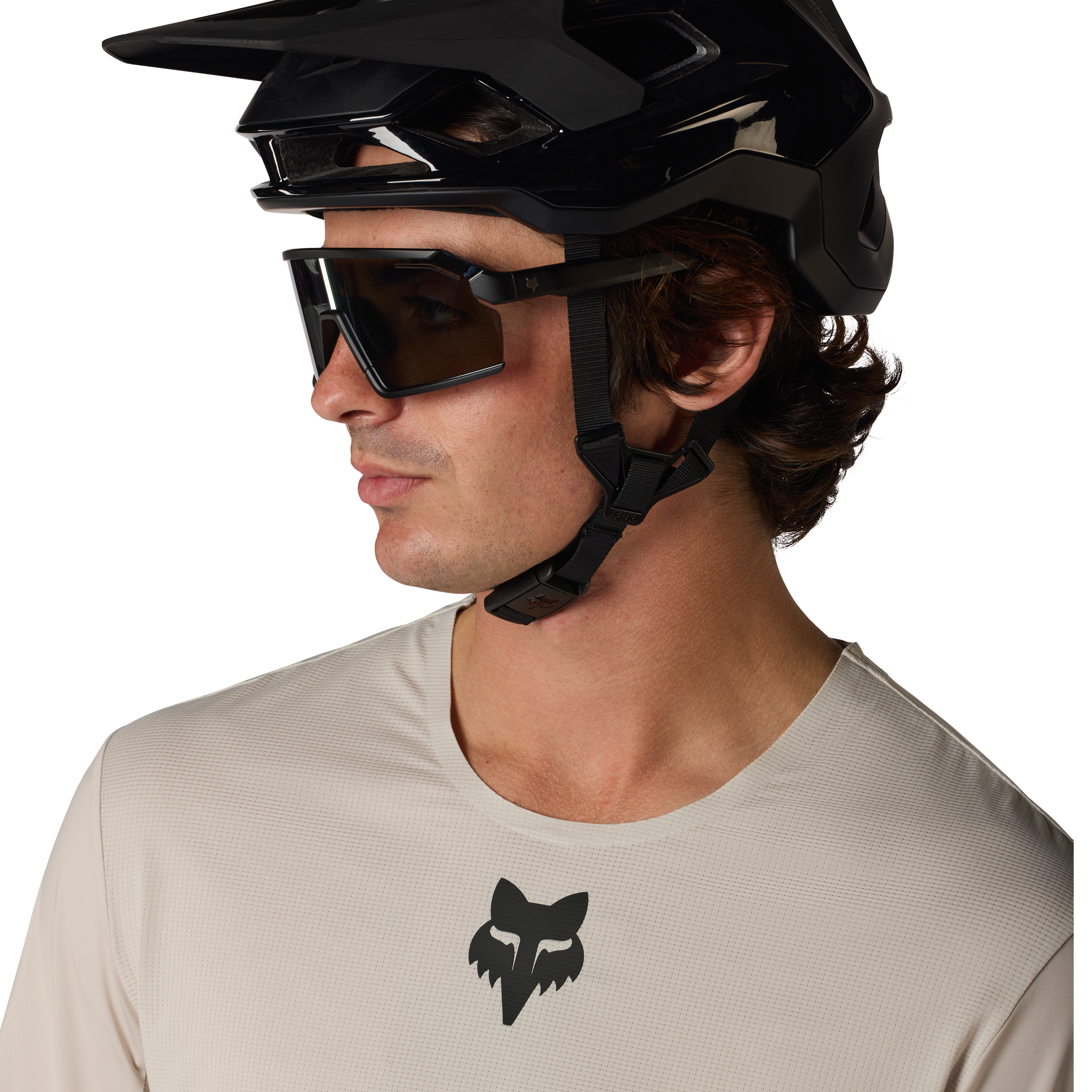 Fox Flexair LS Jersey Krijt