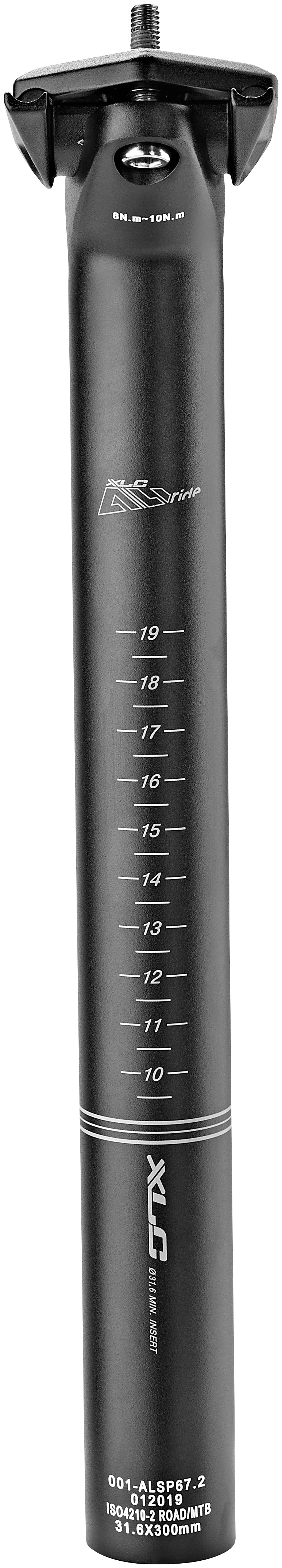 XLC All Ride SP-O02 zadelpen Ø31,6mm zwart