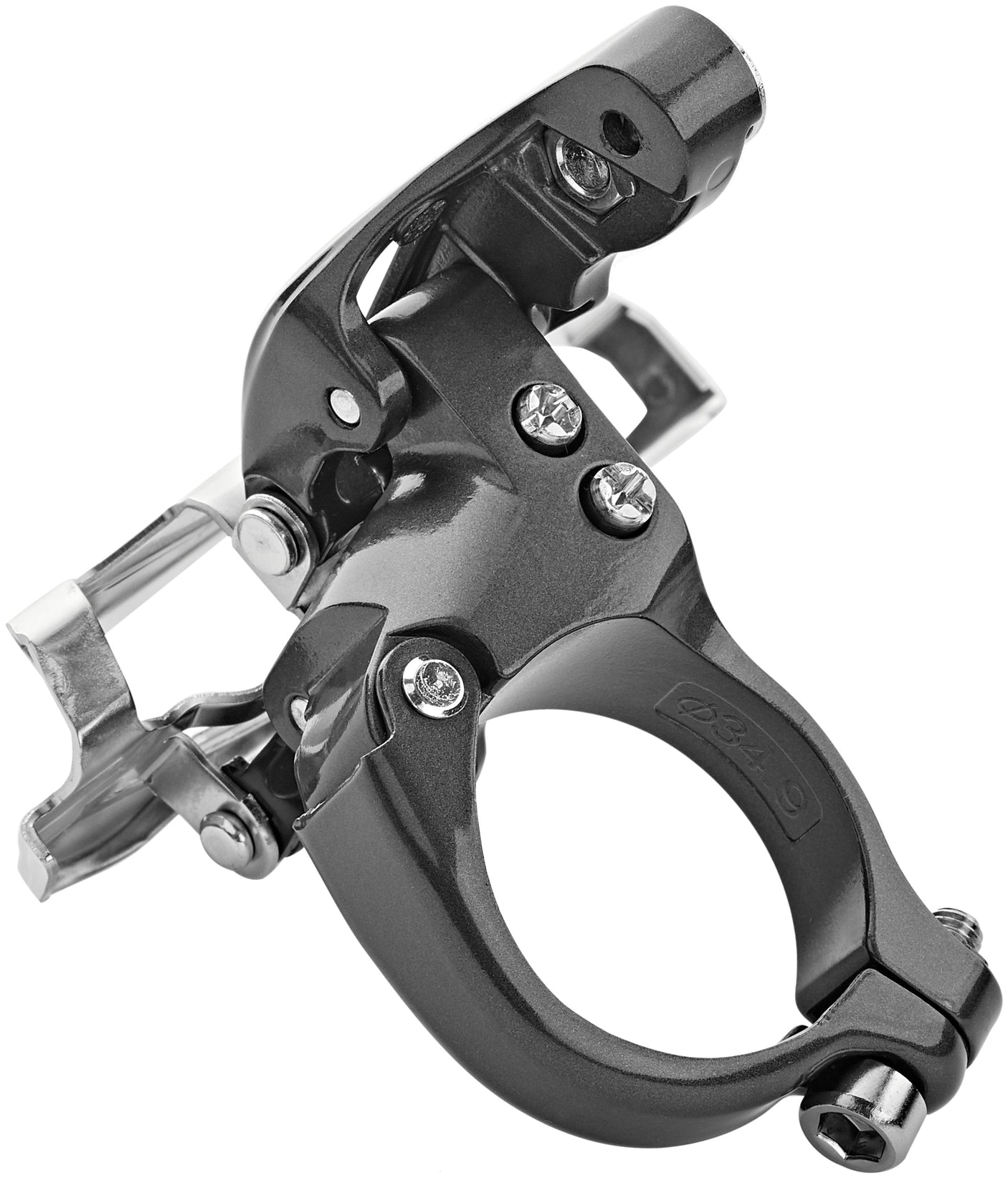 Shimano Claris FD-R2000 Voorderailleur 2x8-speed Down Swing Klem Hoog zilver/grijs