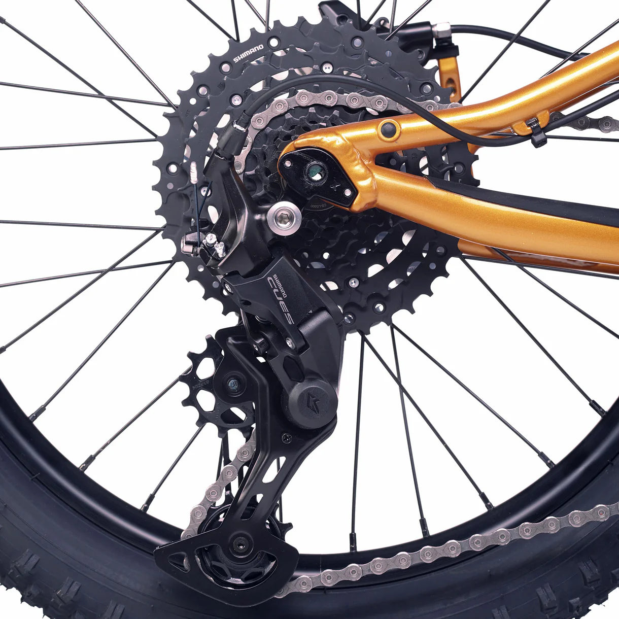 Academy Trail 4 Drievoudig Butted Aluminium Amber