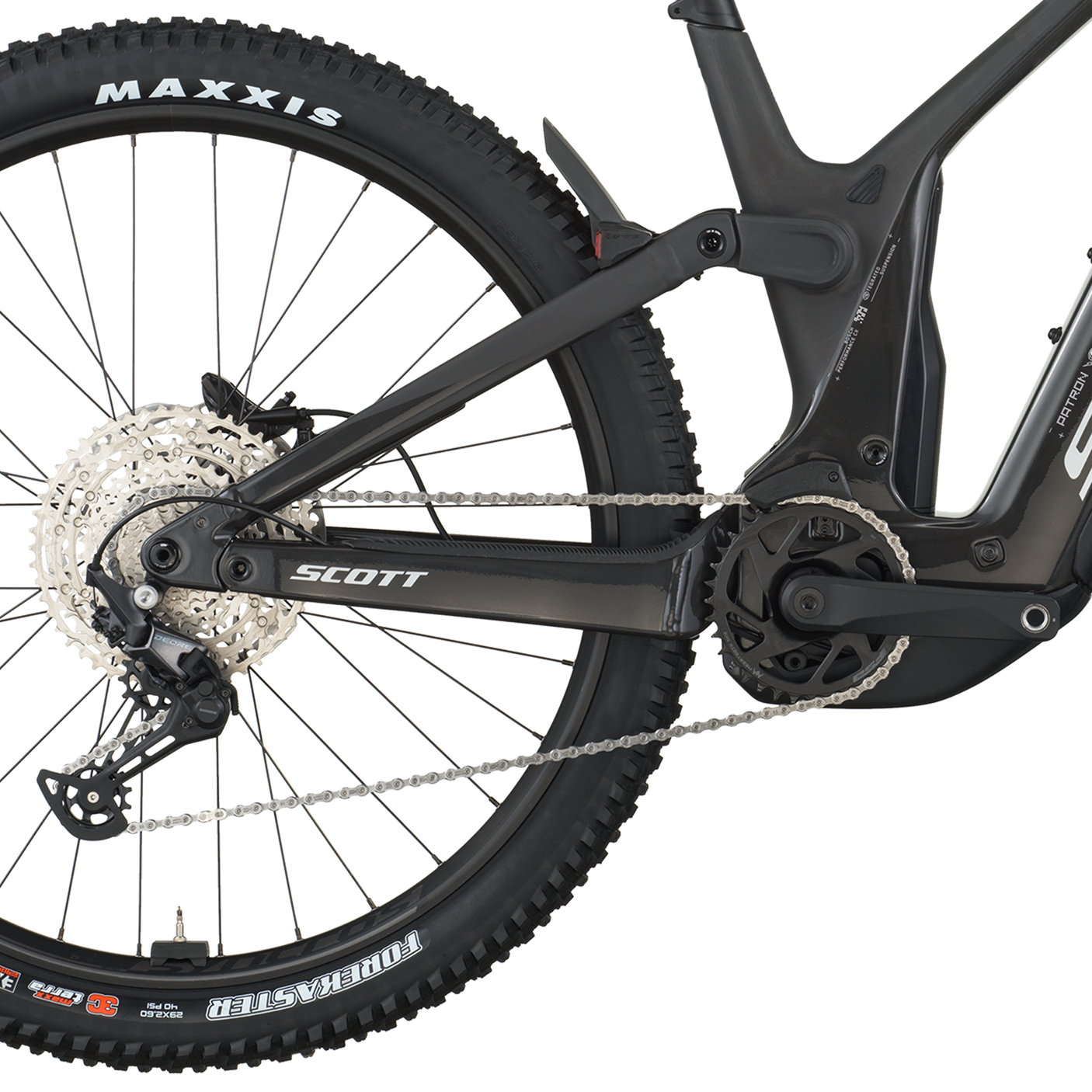 Scott Patron 920 carbon zwart