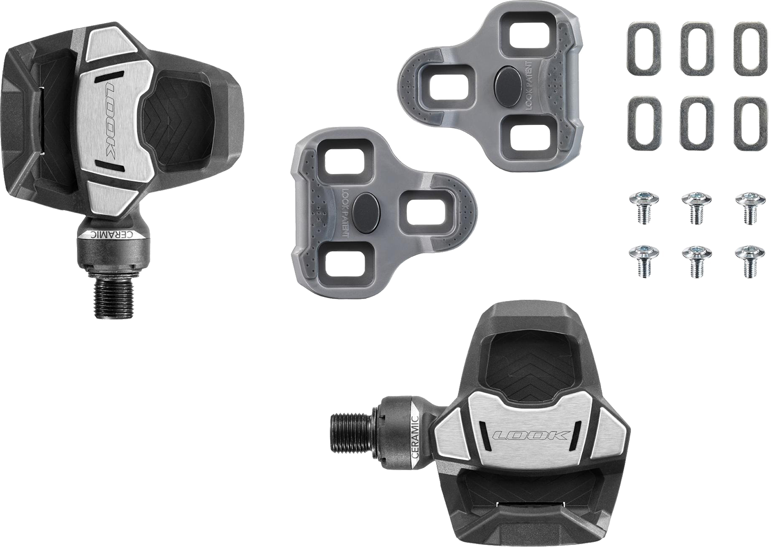 Look Keo Blade Ceramic Pedalen zwart