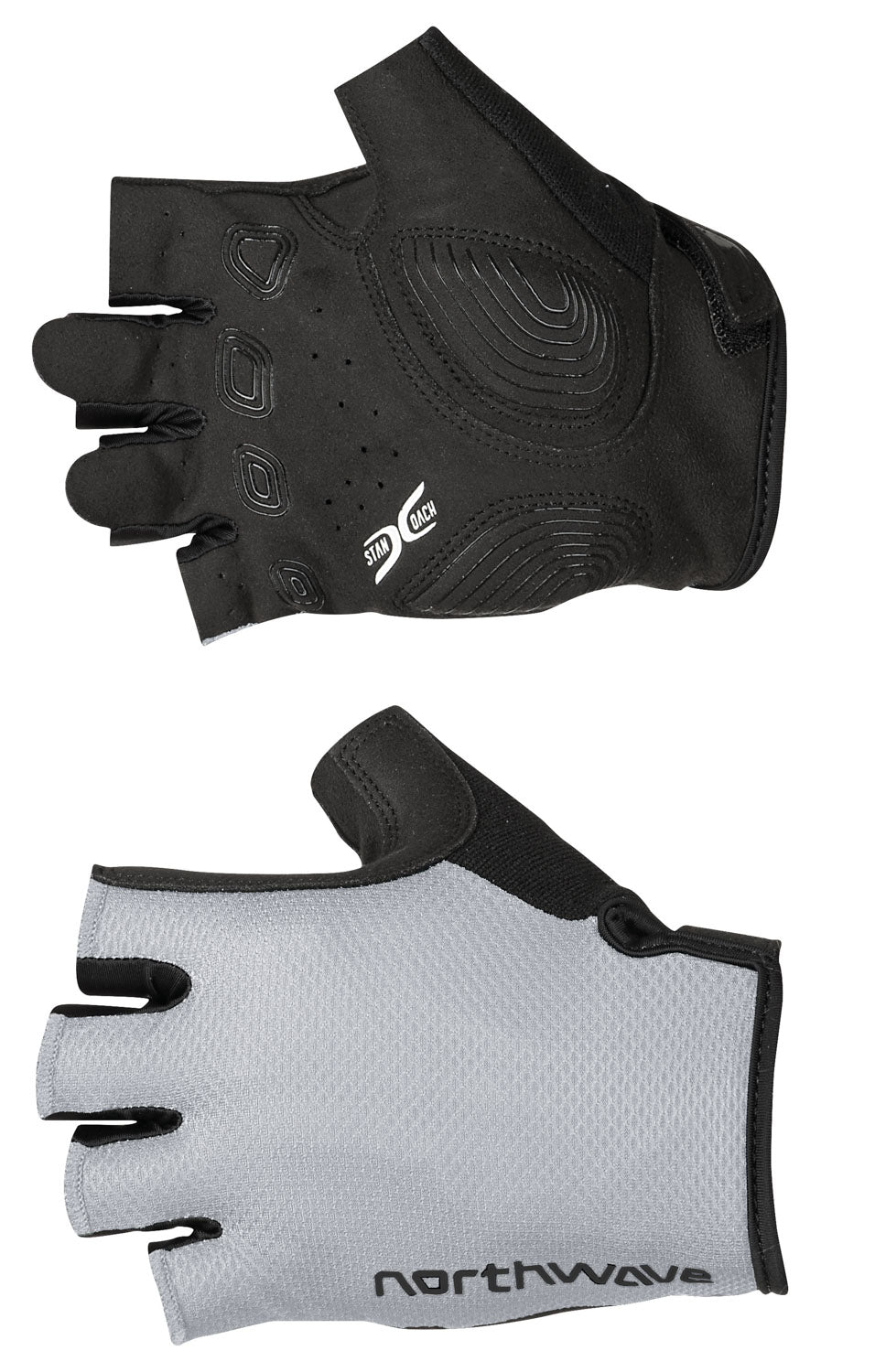 Northwave Active Max korte vinger handschoen lichtgrijs