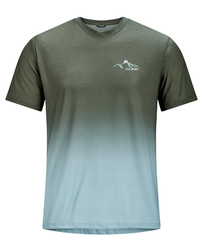 Cube MTB ronde hals jersey Soft Touch korte mouw grijs